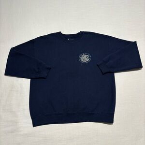 Hippytree Nature Company Surf and Stone Crew Sweatshirt | Navy Blue | Large